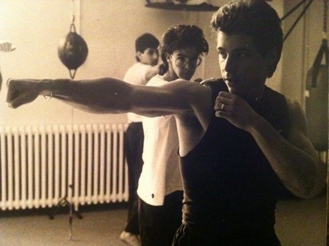 A young Tony Blauer in his early teaching years