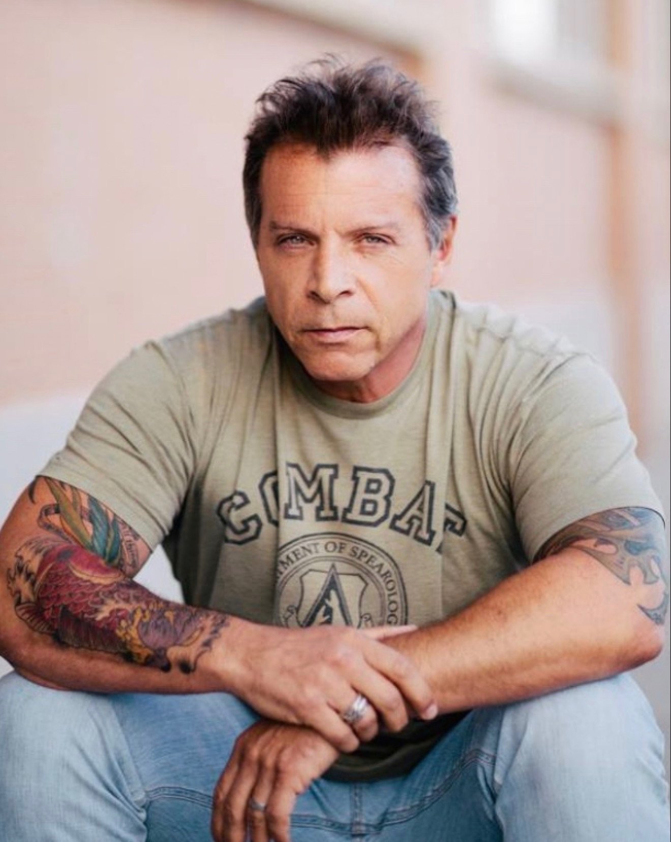 Tony Blauer speaking to an audience